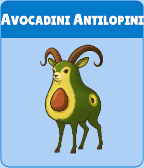 brainrot - avocadini antilopini