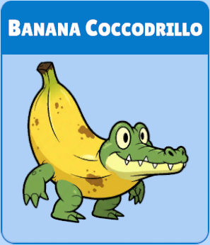 brainrot - banana coccodrillo