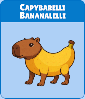 brainrot - capybarelli bananalelli