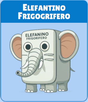 brainrot - elefantino frigorifero