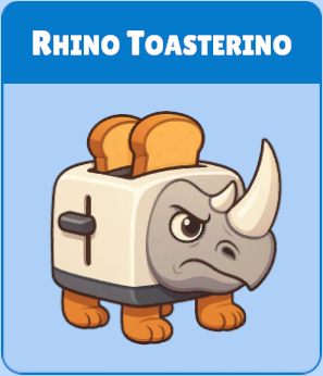 brainrot - rhino toasterino